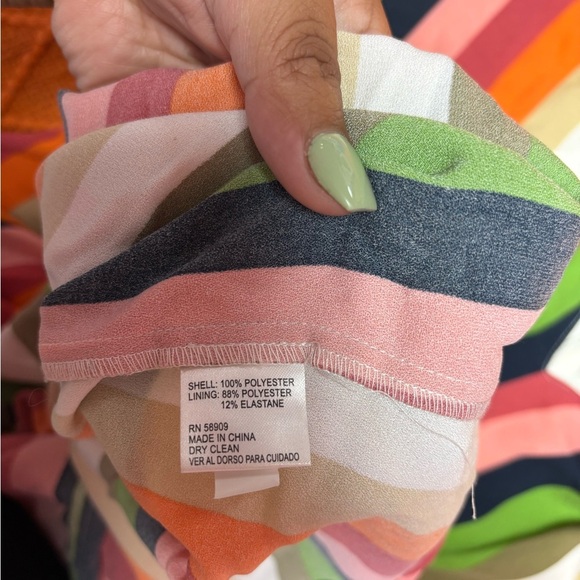 Gianni Bini Red Pink Sundress Sleeveless V-Neck - Picture 9 of 9